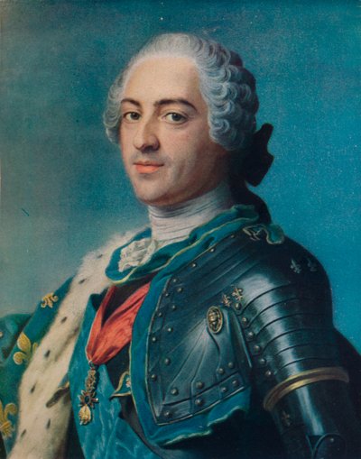 XV. Lajos, 1748 alkotó: Maurice Quentin de La Tour