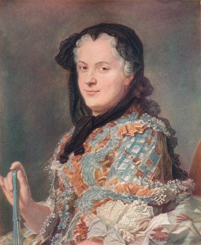 Marie Leczinska, 1748. alkotó: Maurice Quentin de La Tour