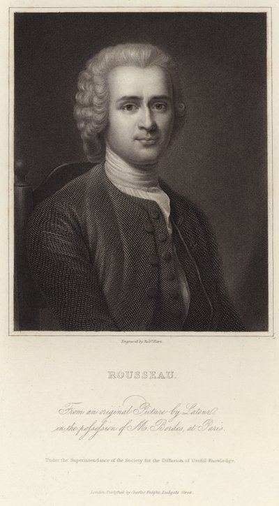 Jean-Jacques Rousseau portréja alkotó: Maurice Quentin de La Tour