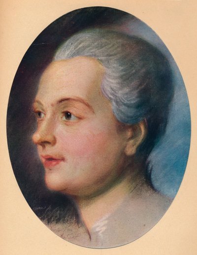 Egy hölgy portréja, c1751 alkotó: Maurice Quentin de La Tour