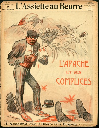„L’Assiette au Beurre”, 343. szám, szatirikus színű borító alkotó: Maurice Radiguet
