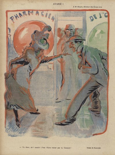 Illusztráció Le Rire alkotó: Maurice Radiguet