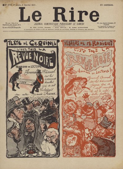 Illusztráció Le Rire alkotó: Maurice Radiguet