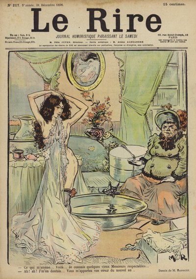 Illusztráció Le Rire alkotó: Maurice Radiguet