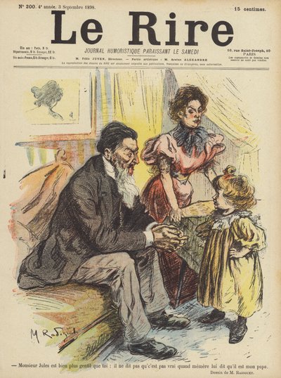 Illusztráció Le Rire alkotó: Maurice Radiguet