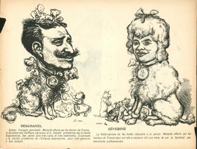 The Butter Plate, 191. szám, Szatirikus színekben alkotó: Maurice Radiguet
