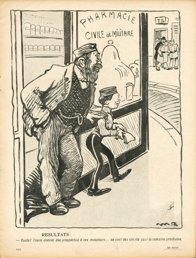 A vajtányér, 207. szám, szatirikus színben alkotó: Maurice Radiguet