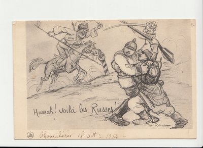 Képeslap, szatirikus az N & B-ben alkotó: Maurice Radiguet