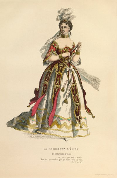 Jelmez a La princesse d