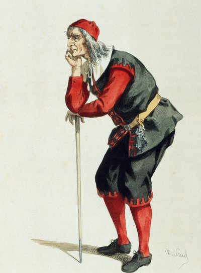 Don Pancrazio Cucuzziello, Maurice Sand (1823-1889) alkotó: Maurice Sand