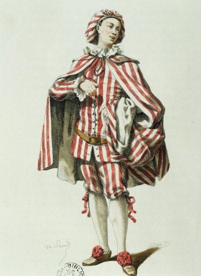 Mezzetino, Maurice Sand (1823-1889) alkotó: Maurice Sand