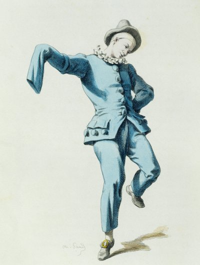Peppe o Beppe Nappa 1770-ben, Maurice Sand (1823-1889) alkotó: Maurice Sand