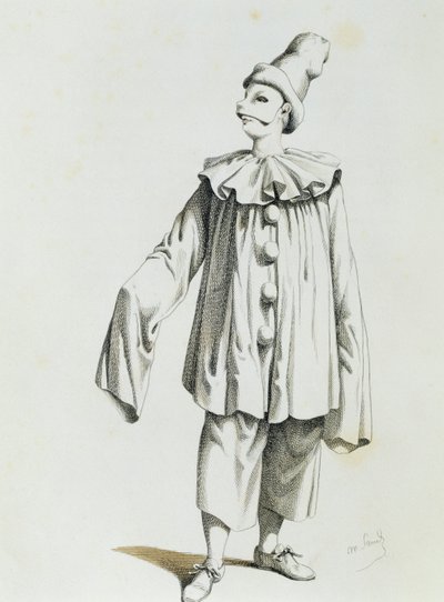 Pierrot, Maurice Sand (1823-1889) alkotó: Maurice Sand