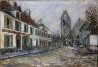 faluközpont alkotó: Maurice Utrillo