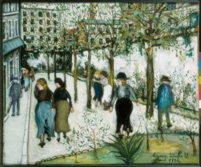 Házak Villejuif-ban alkotó: Maurice Utrillo