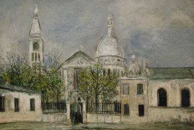 St. Pierre de Montmartre templom alkotó: Maurice Utrillo