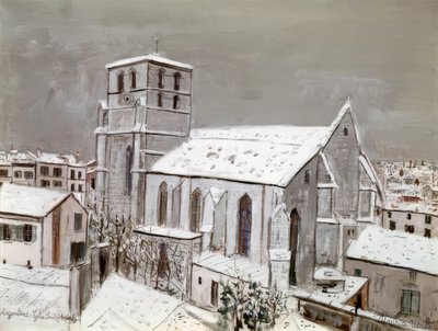 Saint-André templom, Angoulême, hóban alkotó: Maurice Utrillo