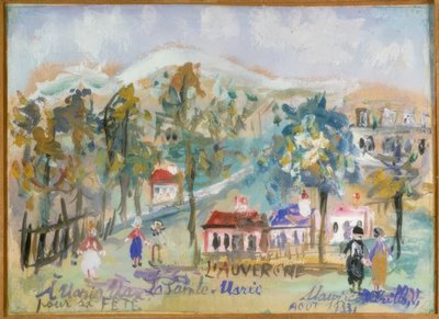 Auvergne, La Sainte-Marie alkotó: Maurice Utrillo