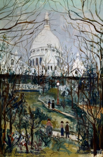 A Szent Szív alkotó: Maurice Utrillo