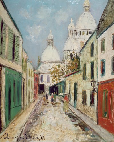A Szent Szív (panel) alkotó: Maurice Utrillo