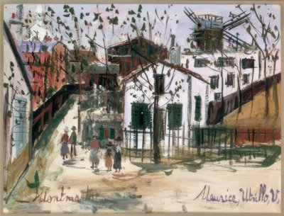 Montmartre alkotó: Maurice Utrillo
