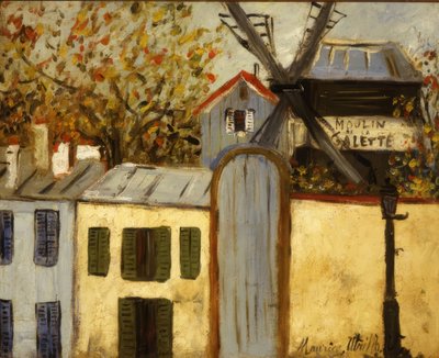 A Galette malom alkotó: Maurice Utrillo