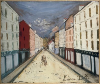 Párizsi út alkotó: Maurice Utrillo