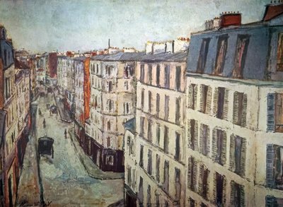Jonquière utca alkotó: Maurice Utrillo