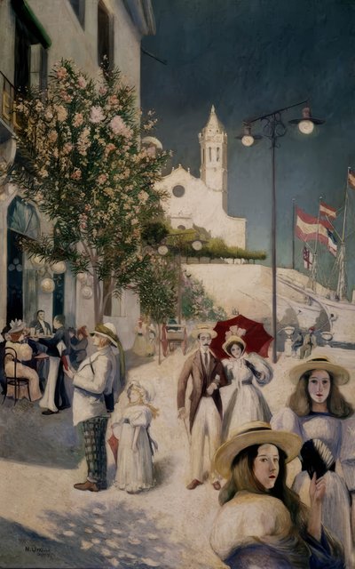 Sitges des Prervindre – 20. Jahrhundert von Maurice Utrillo
