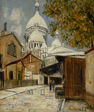 Montmartre-i Sacré-Cœur alkotó: Maurice Utrillo