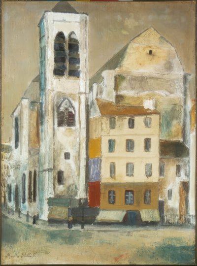 Saint-Nicolas-du-Chardonnet alkotó: Maurice Utrillo