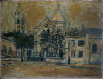 Saint-Pierre de Montmartre alkotó: Maurice Utrillo
