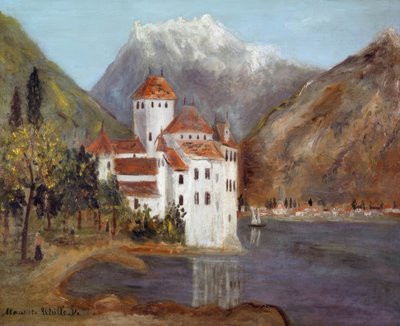 Chillon kastély alkotó: Maurice Utrillo