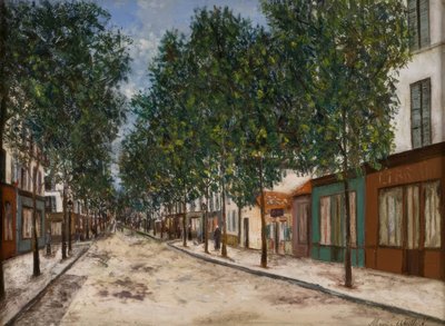 Út Puteaux felé alkotó: Maurice Utrillo