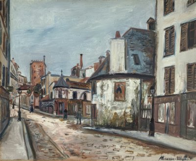 A „La Belle Gabrielle” kocsmája alkotó: Maurice Utrillo