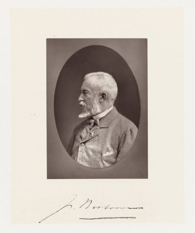 Johannes Bosboom portréja alkotó: Maurits Verveer (attributed to)