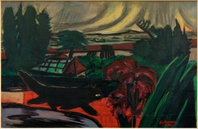 Esti kert zivatarban alkotó: Max Beckmann