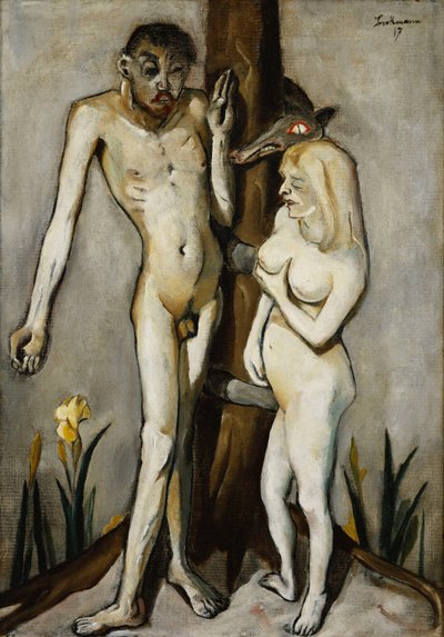 Ádám és Éva alkotó: Max Beckmann