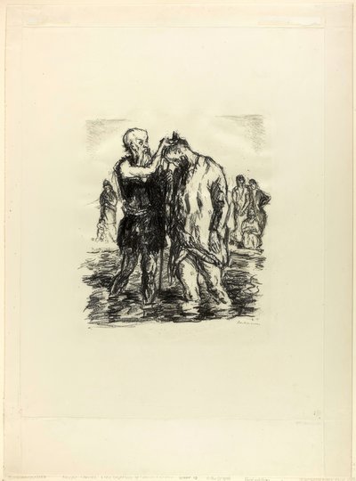 Krisztus keresztsége alkotó: Max Beckmann