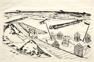 Strand alkotó: Max Beckmann