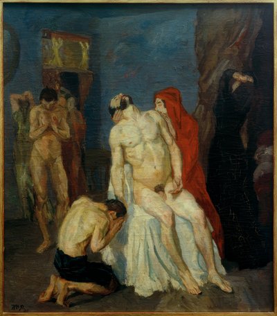 Siránkozás alkotó: Max Beckmann