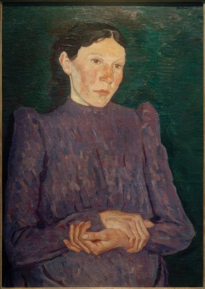 Pagel asszony portréja alkotó: Max Beckmann