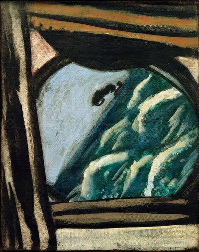 Kilátás a hajó fedélzetéről alkotó: Max Beckmann