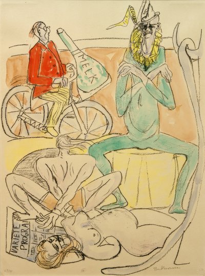 CIRKUSZ (Zirkus) alkotó: Max Beckmann