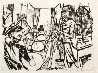 1919 karácsonya alkotó: Max Beckmann