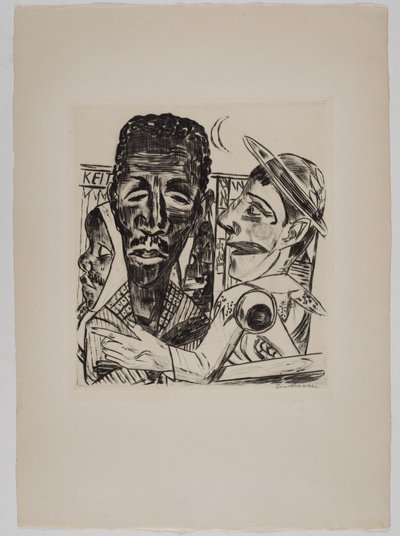 „A fekete férfi“ alkotó: Max Beckmann