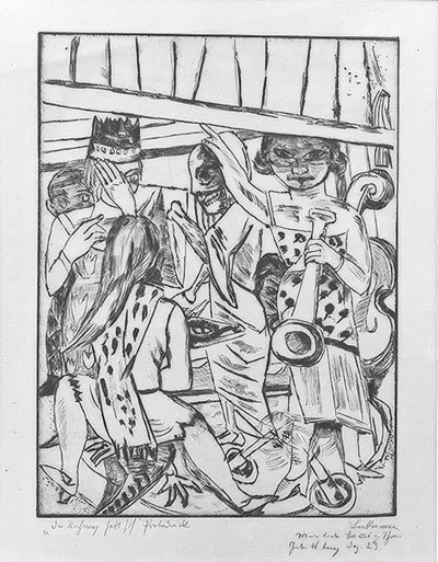 Felmegy a függöny alkotó: Max Beckmann
