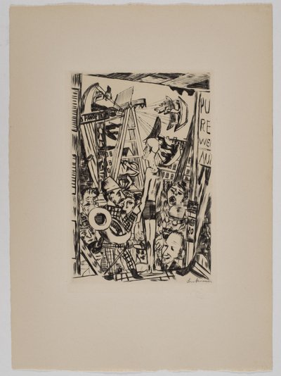 A nagy férfi alkotó: Max Beckmann