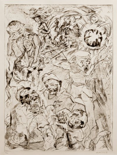 A gránát alkotó: Max Beckmann