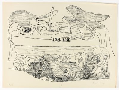 Dream of War, 10. lemez a Day and Dream-ből alkotó: Max Beckmann
